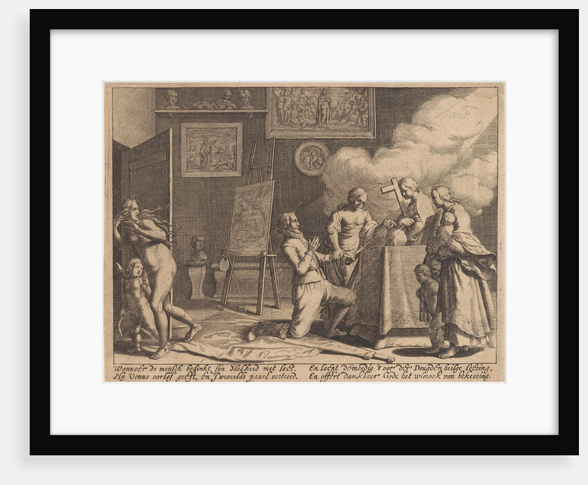 Allegory of Hope, Faith and Love by Pieter Serwouters