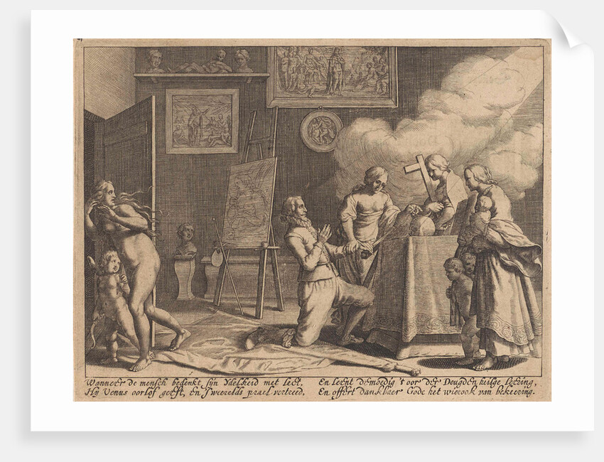 Allegory of Hope, Faith and Love by Pieter Serwouters