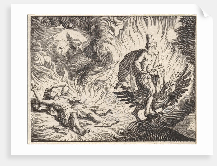 Birth of Bacchus by Jacob Matham