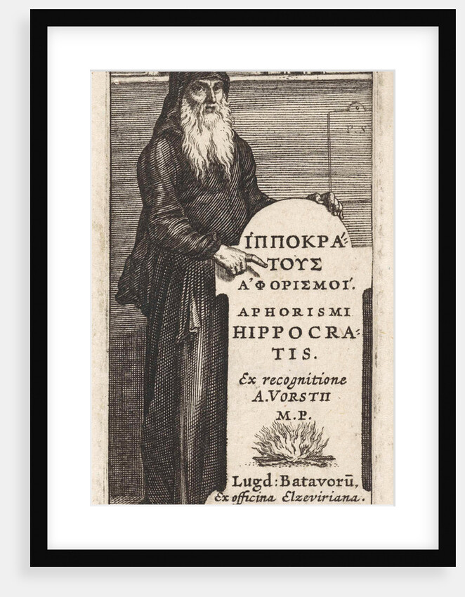 Hippocrates of Kos by Abraham Elzevier I