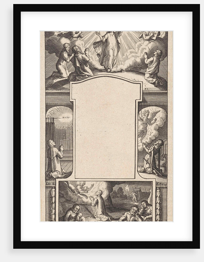 Design for a title page by Pieter Serwouters