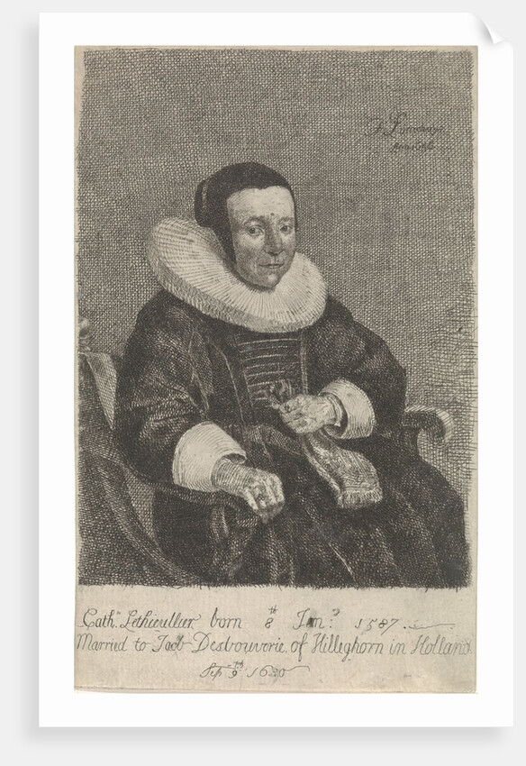 Portrait of Catherine Lethieullier by Isaack Luttichuys