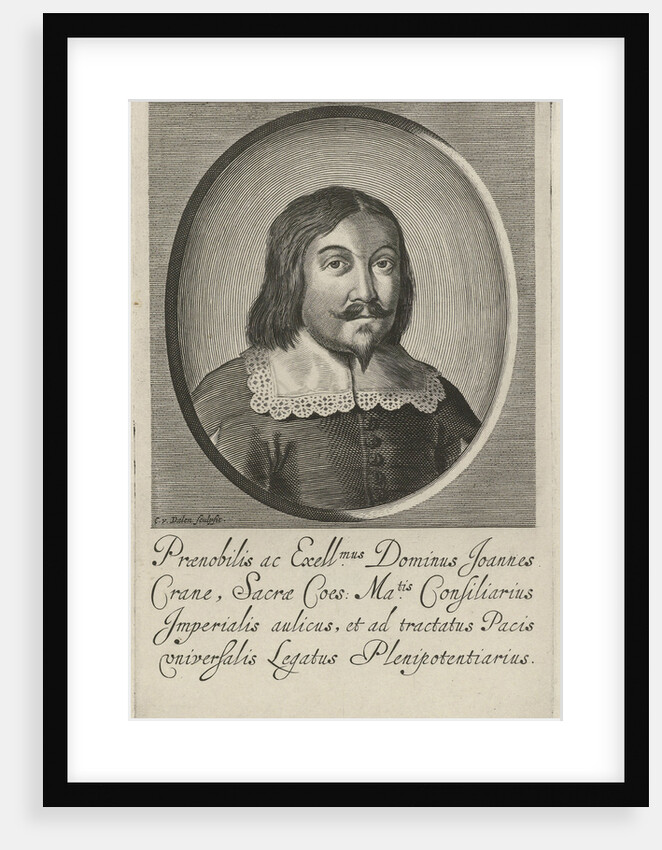 Portrait of Johann Krane by Cornelis van Dalen I