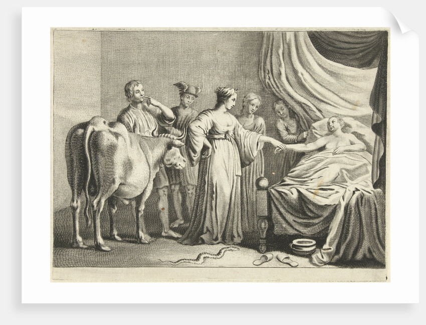 Iphis changed by Isis young man by F. Poppens