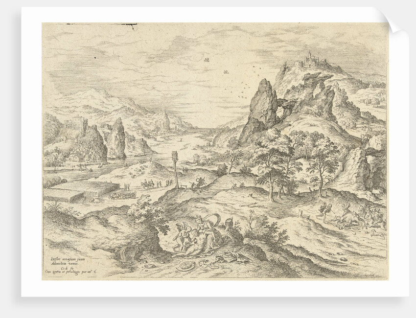 Venus mourns the death of Adonis by Matthys Cock