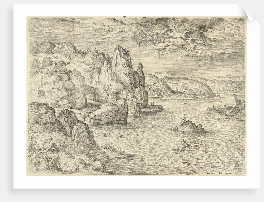 Hero and Leander by Matthys Cock