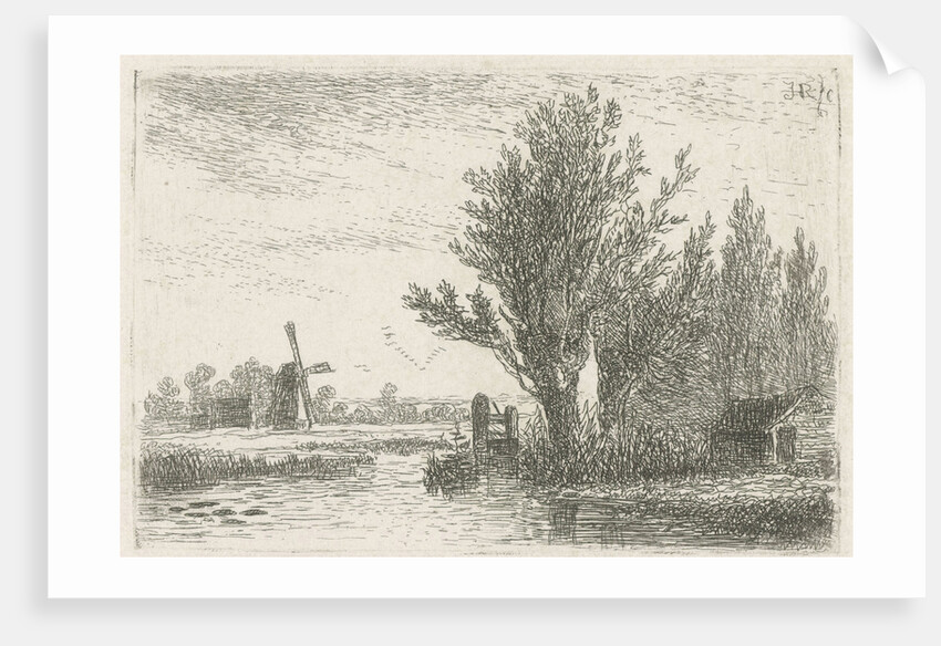 Sluis by Hermanus Jan Hendrik van Rijkelijkhuysen