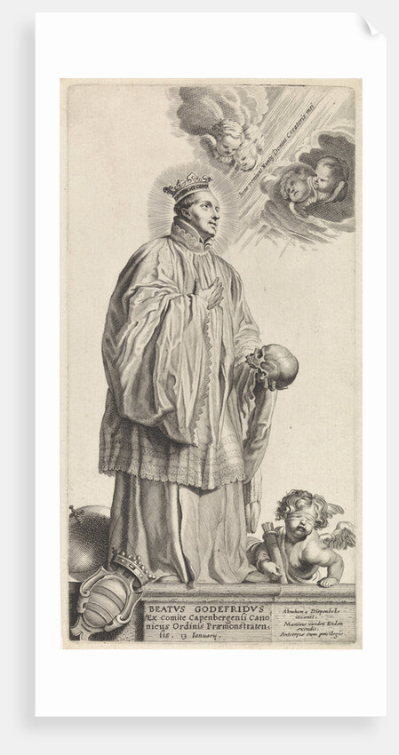 The Holy Godefridus of Cappenberg by Martinus van den Enden