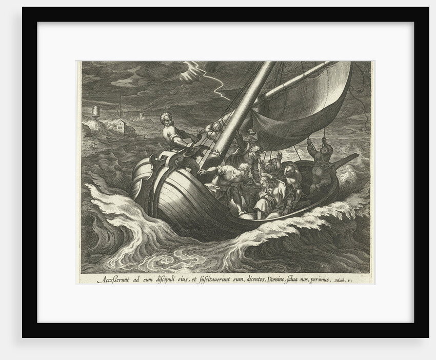 Storm on the Sea of Galilee by Adriaen Collaert