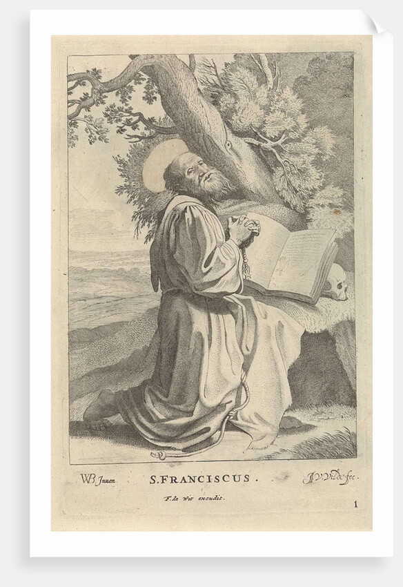 St. Francis by Frederik de Wit
