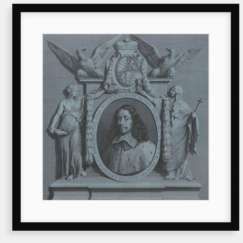 Portrait of Maximilian Henry of Bavaria, Archbishop of Cologne by Pieter van Schuppen