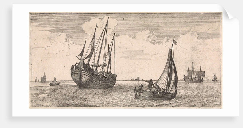 Mooring of the mail boat by Jacob Quack