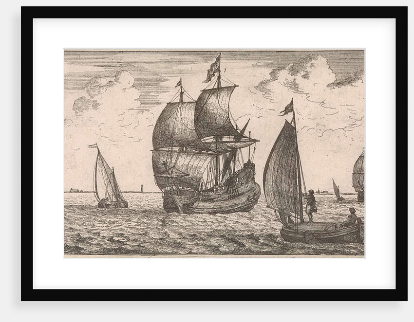 Receipt of the post at sea by Jan Houwens I