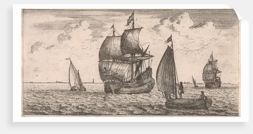 Receipt of the post at sea by Jan Houwens I