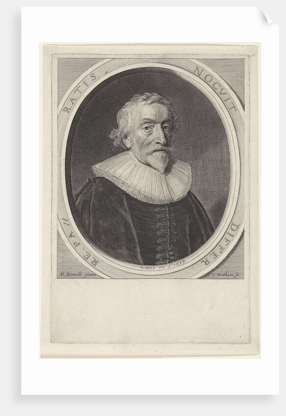 Portrait of Albert Joachimi by Theodor Matham