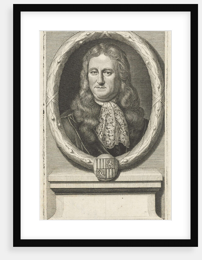 Portrait of Abraham Johannes Kuffeler by David van der Plas