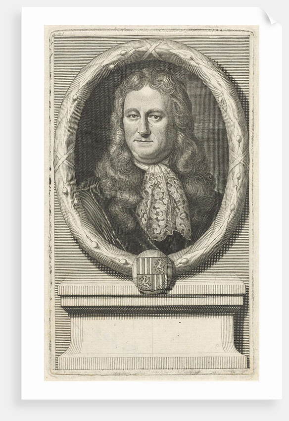 Portrait of Abraham Johannes Kuffeler by David van der Plas