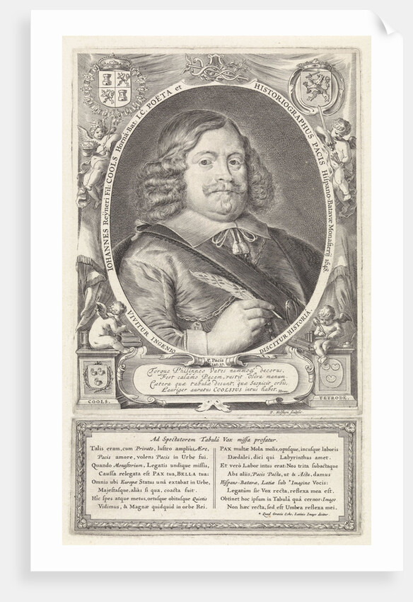 Portrait of Joannes Cools by Henricus Bruno