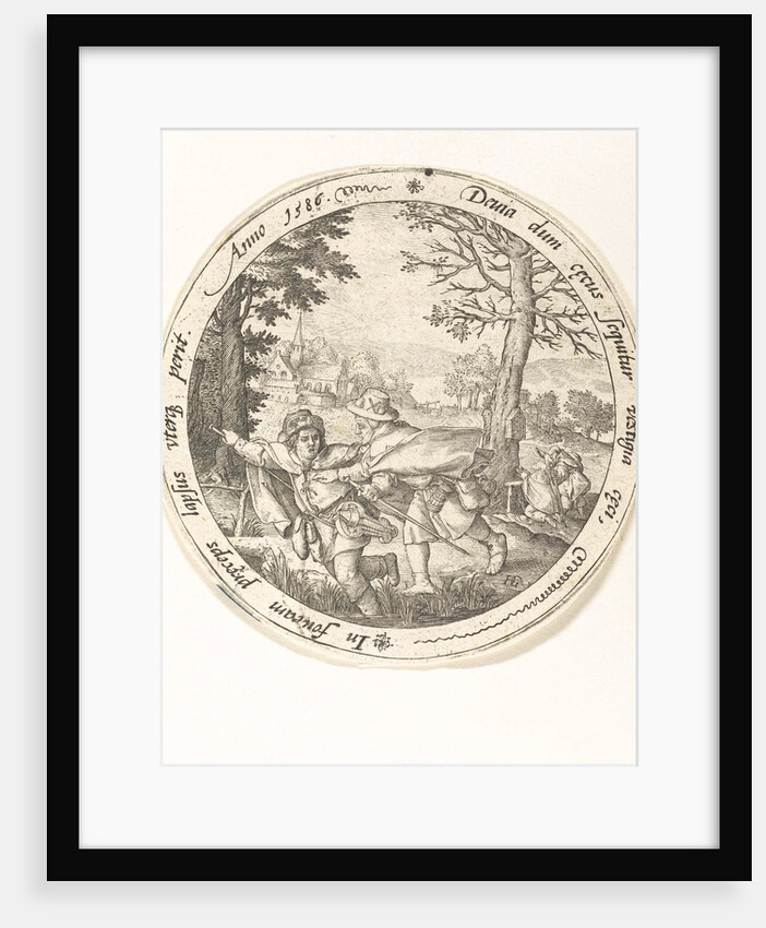 The blind leading the blind by Hendrick Goltzius