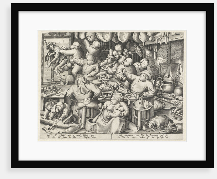 Kitchen by Hieronymus Cock