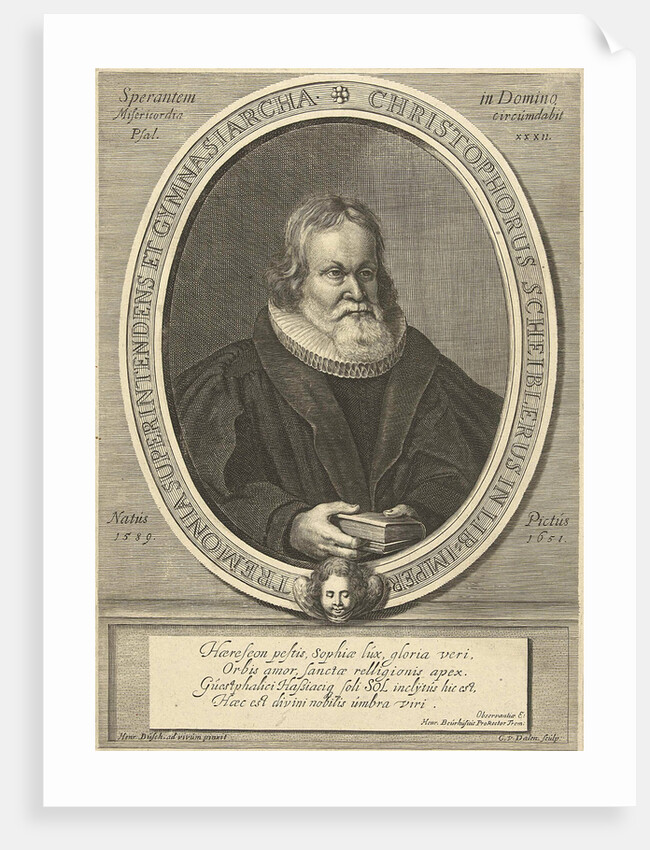 Portrait of Christoph Scheibler by Cornelis van Dalen I