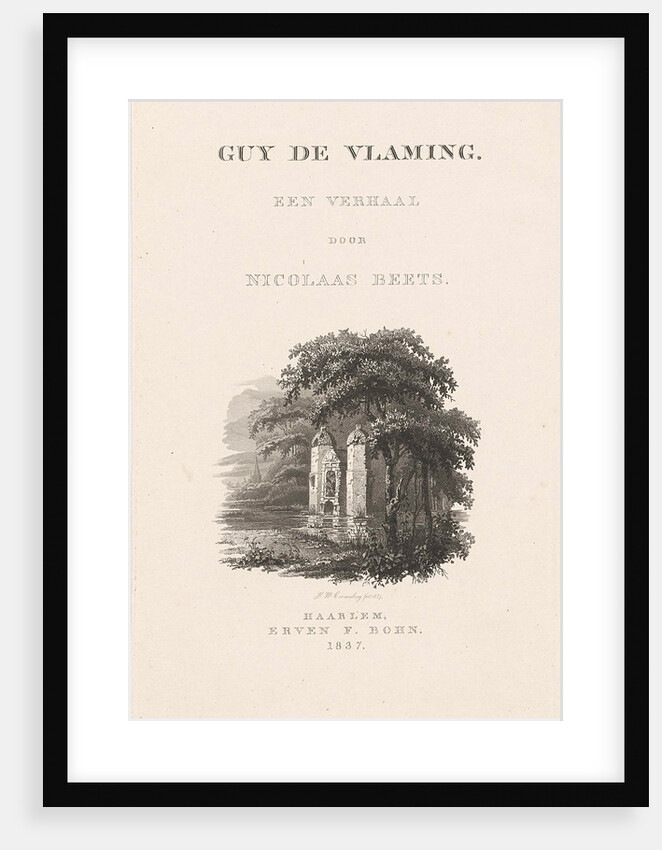 Title page for: Nicolaas Beets by erven François Bohn