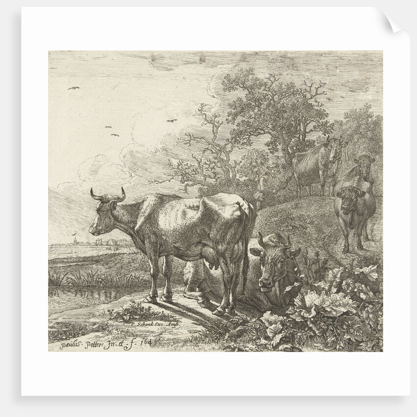 The herdsman by Paulus Potter