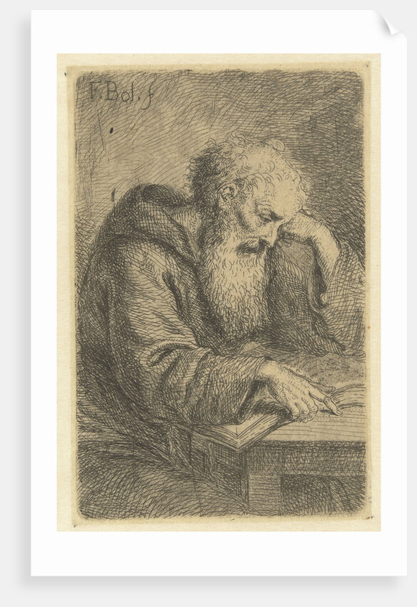 Reading monk by Anonymous