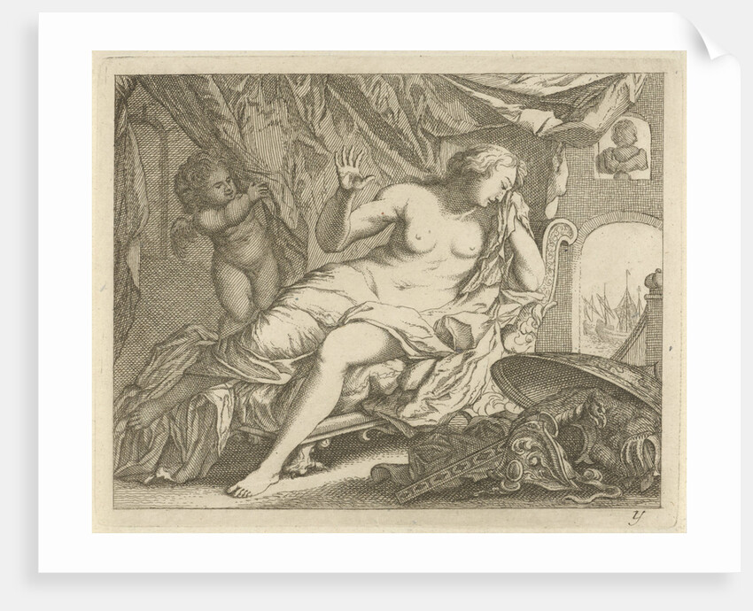 Dido Aeneas mourns by Anonymous