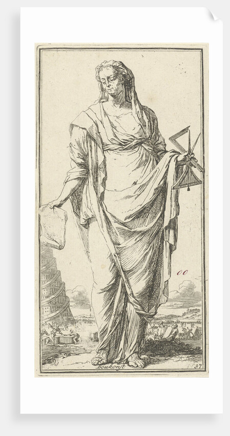 Personification of architecture by Leonard Schenk