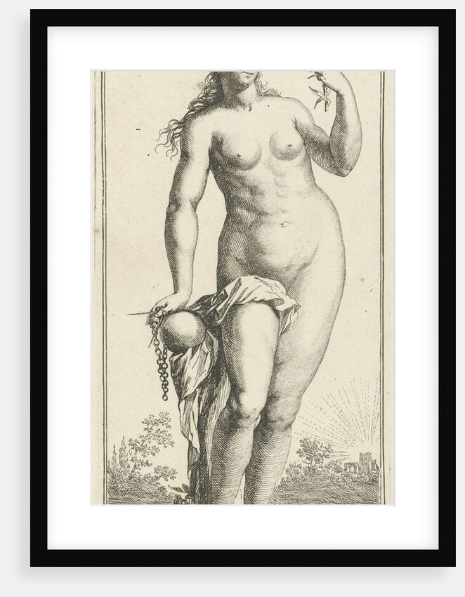 Personification of beauty by Arnold Houbraken