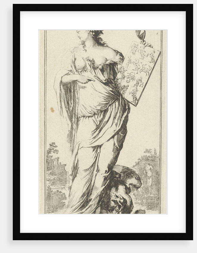 Personification of time by Arnold Houbraken