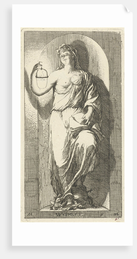 Personification of Wisdom by Arnold Houbraken