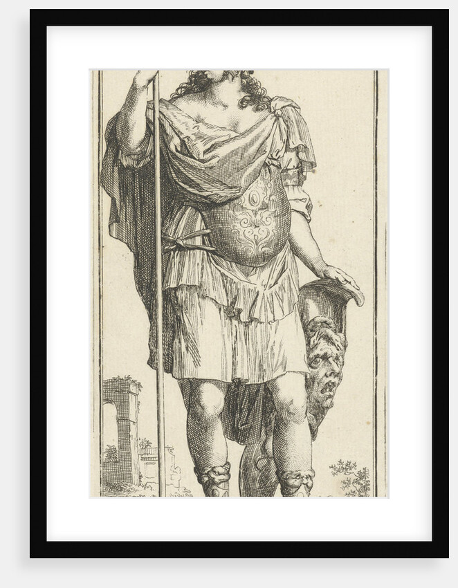 Minerva as a personification of reason by Leonard Schenk