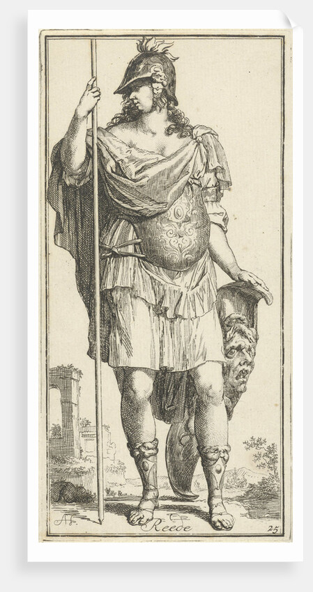 Minerva as a personification of reason by Leonard Schenk