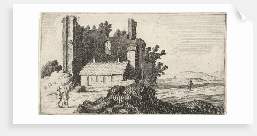 Chapel in ruins by Antoine Perelle