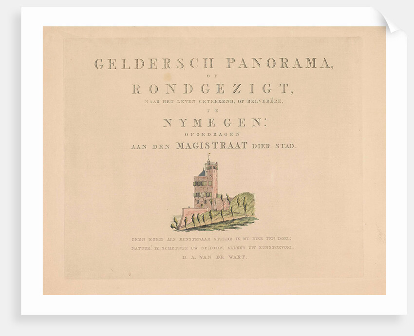 Belvédère Nijmegen by Derk Anthony van de Wart