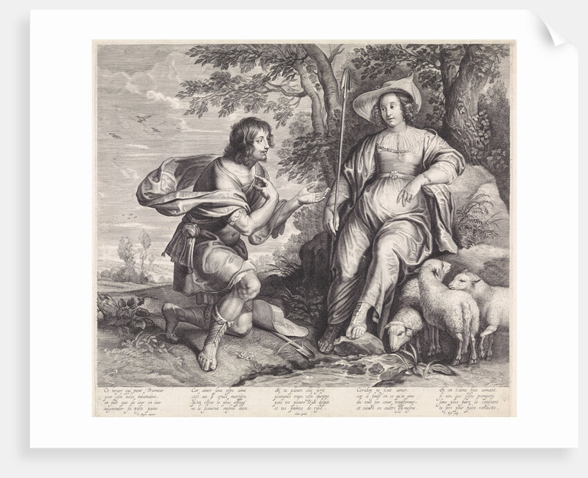 Coridon and Sylvia by Jacob Neefs