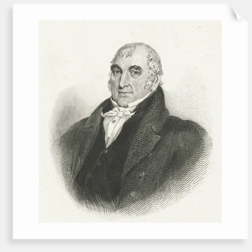 Buste van M. Reynolds by Johannes de Mare