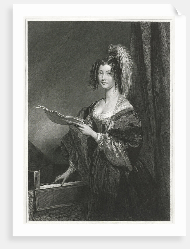 Lady for a keyboard by Johannes de Mare