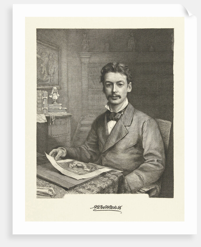 Portrait of Adrian Daniel de Vries Abzn by Petrus Johannes Arendzen