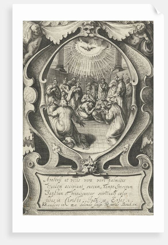 Outpouring of the Holy Spirit by Robert de Baudous