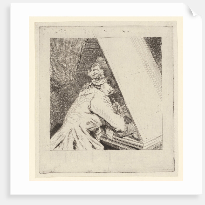 Portrait Marie-Lambertine Coclers by Louis Bernard Coclers