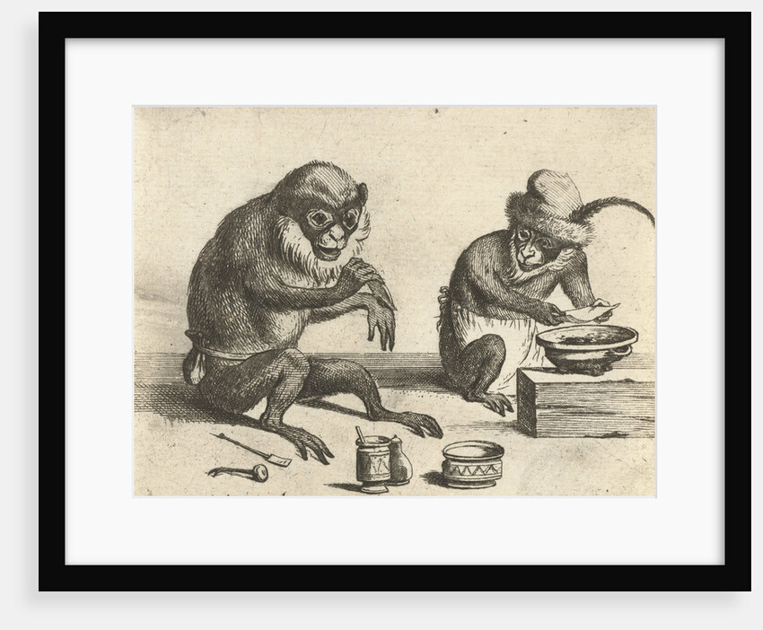 A monkey by David Teniers II