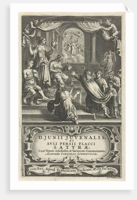 Allegory of conflict by Franciscus Hackius