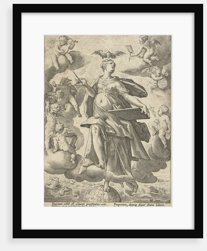 Allegory of art by Claes Jansz. Visscher II