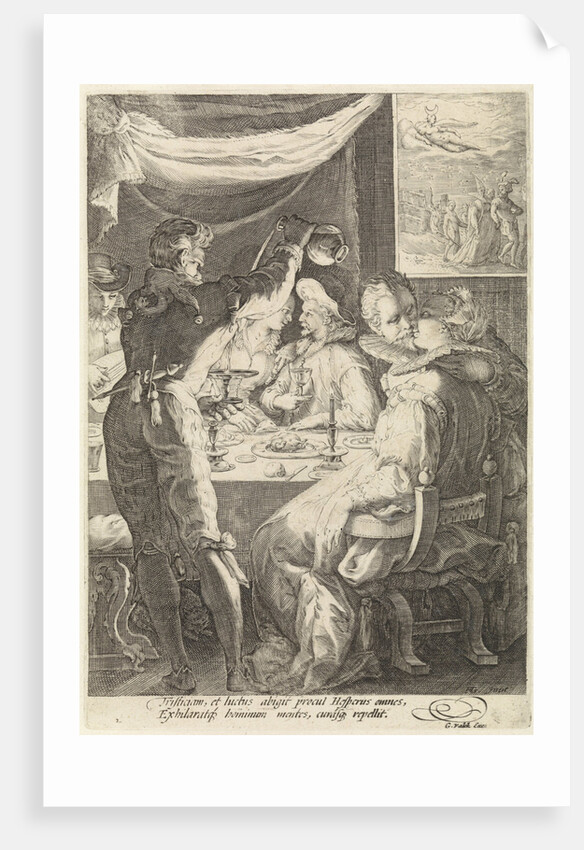 The evening by Gerard Valck