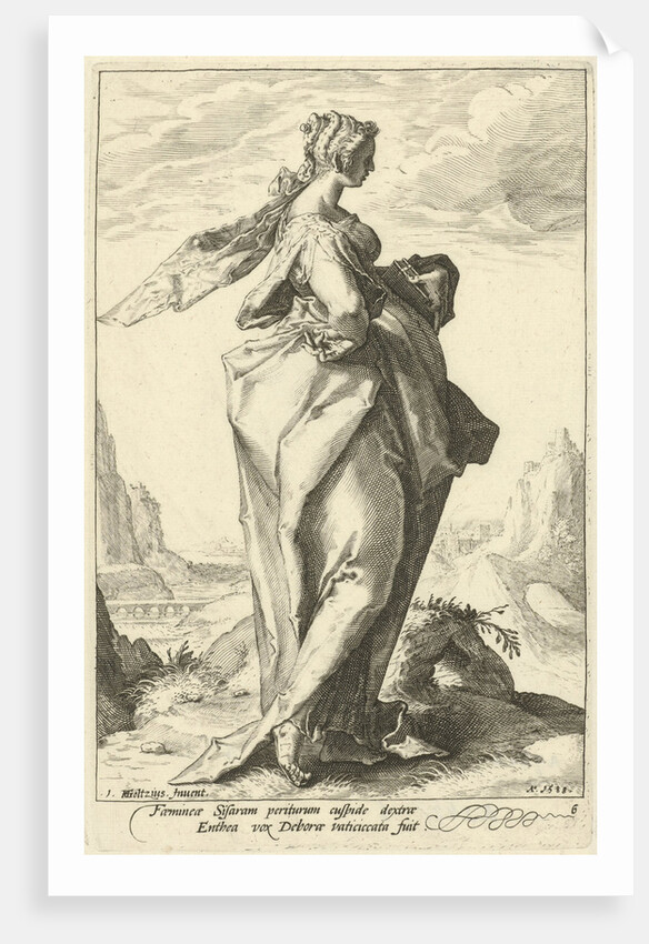 Debora by Jacob Matham