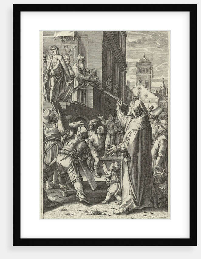 Christ Presented to the People (Ecce Gay) by Hendrick Goltzius