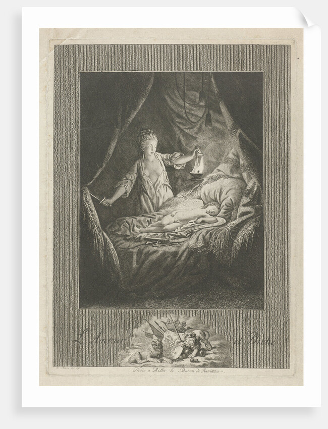 Amor and Psyche by Theodorus de Roode